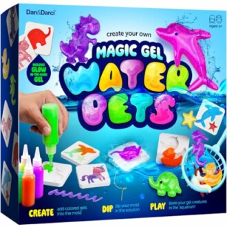 Magic Gel Water Pets kit for creating colorful gel creatures.