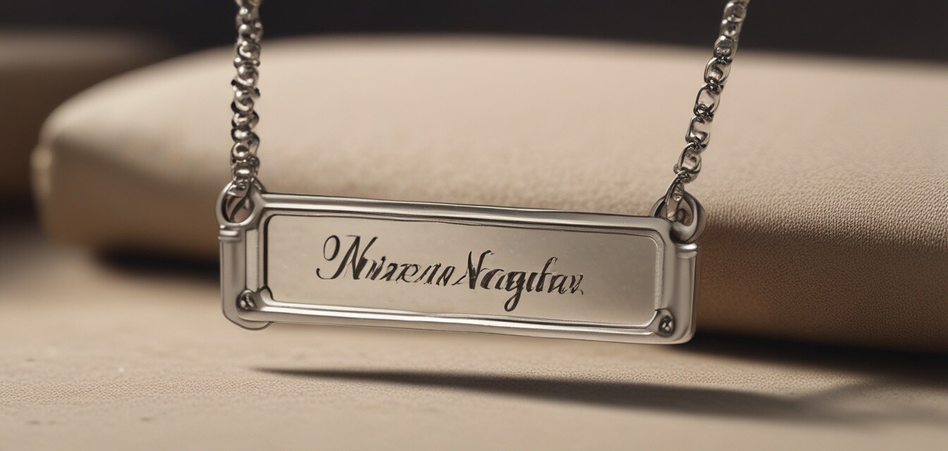Personalized jewelry